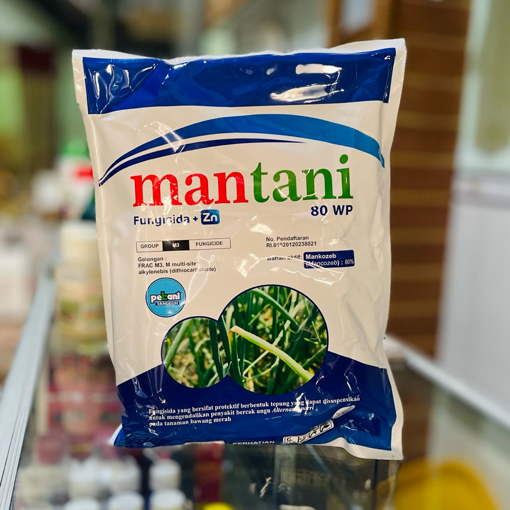 MANTANI 1kg Fungisida Bubukan Biru Bawang Merah (JAMINAN ORI)