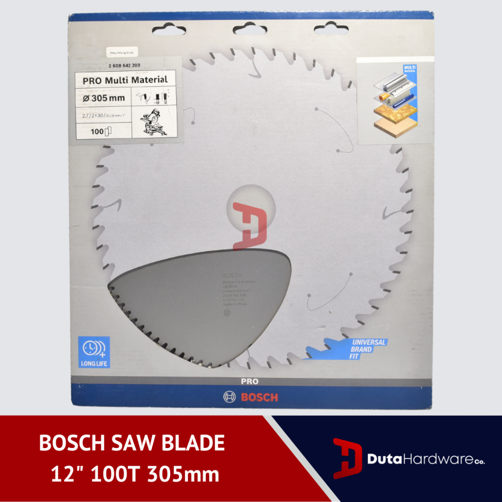 BOSCH SAW BLADE 12 inch 100T 305mm