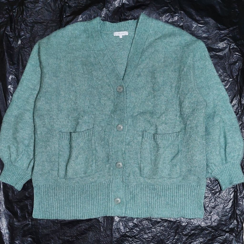 global work japan mohair cardigan size Large boxy