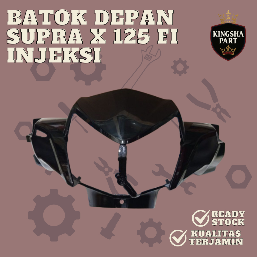 Batok Kepala Depan Supra X 125 FI supra fi injeksi batok depan supra x 125 fi injeksi merek Narita