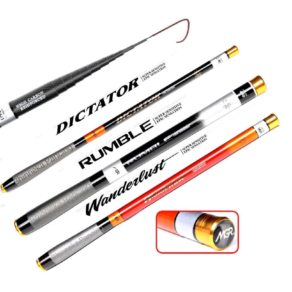 Alat Pancing Joran Tegeg Maguro Rumble Dictator Wanderlust Tegeg Kuat