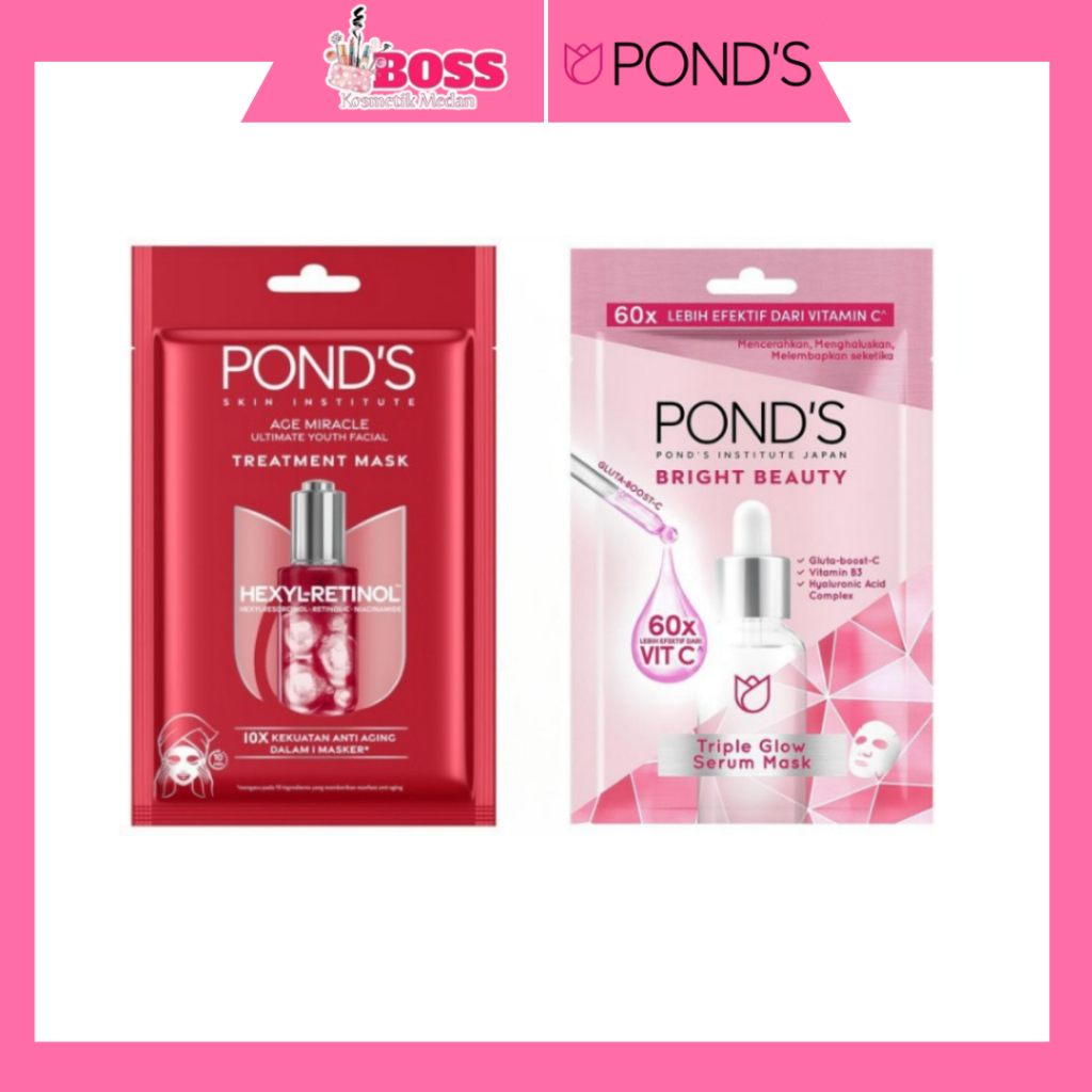 Ponds Masker Wajah Treatment Mask