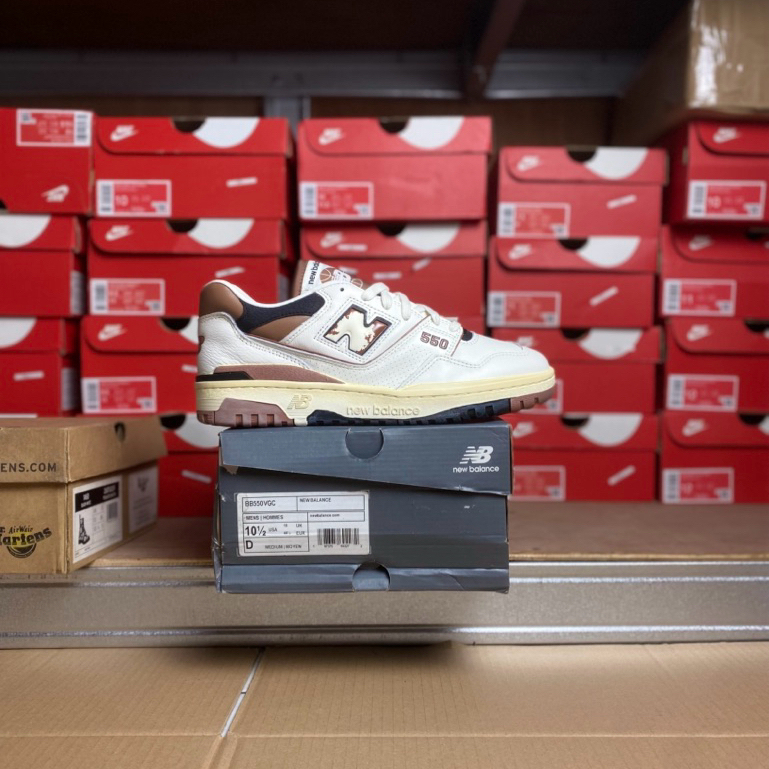 SEPATU SNEAKERS NB 550 Vintage Pack/Pecan BB550VGC ORIGINAL 100%