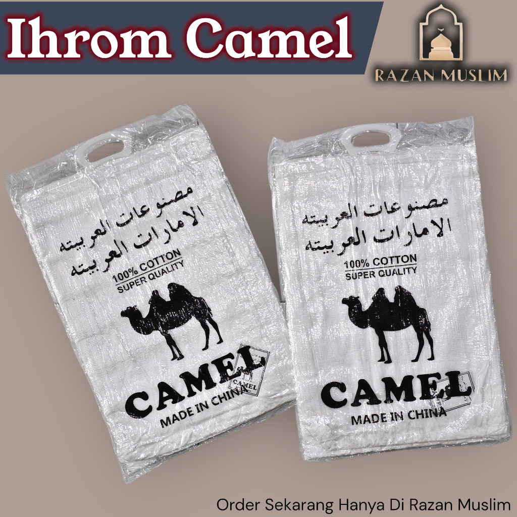 Kain Ihram Camel Pria Dewasa Jumbo