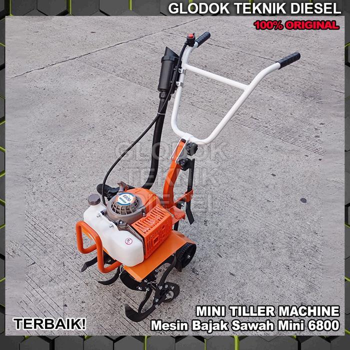 Mesin Bajak Sawah Tiller Cultivator Mesin Traktor Mini Maestro Mesin Traktor Sawah Bajak Mini Power 