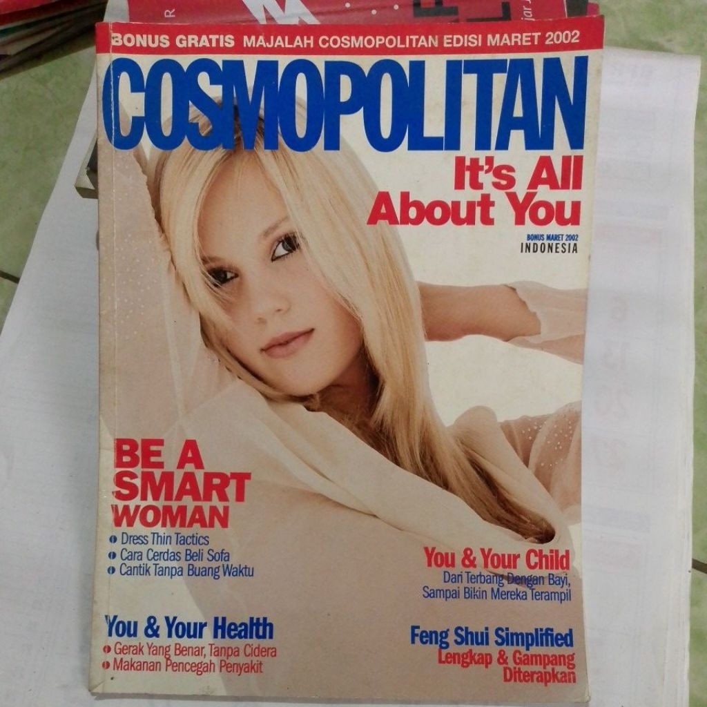 MAJALAH KOSMOPOLITAN MARET 2002