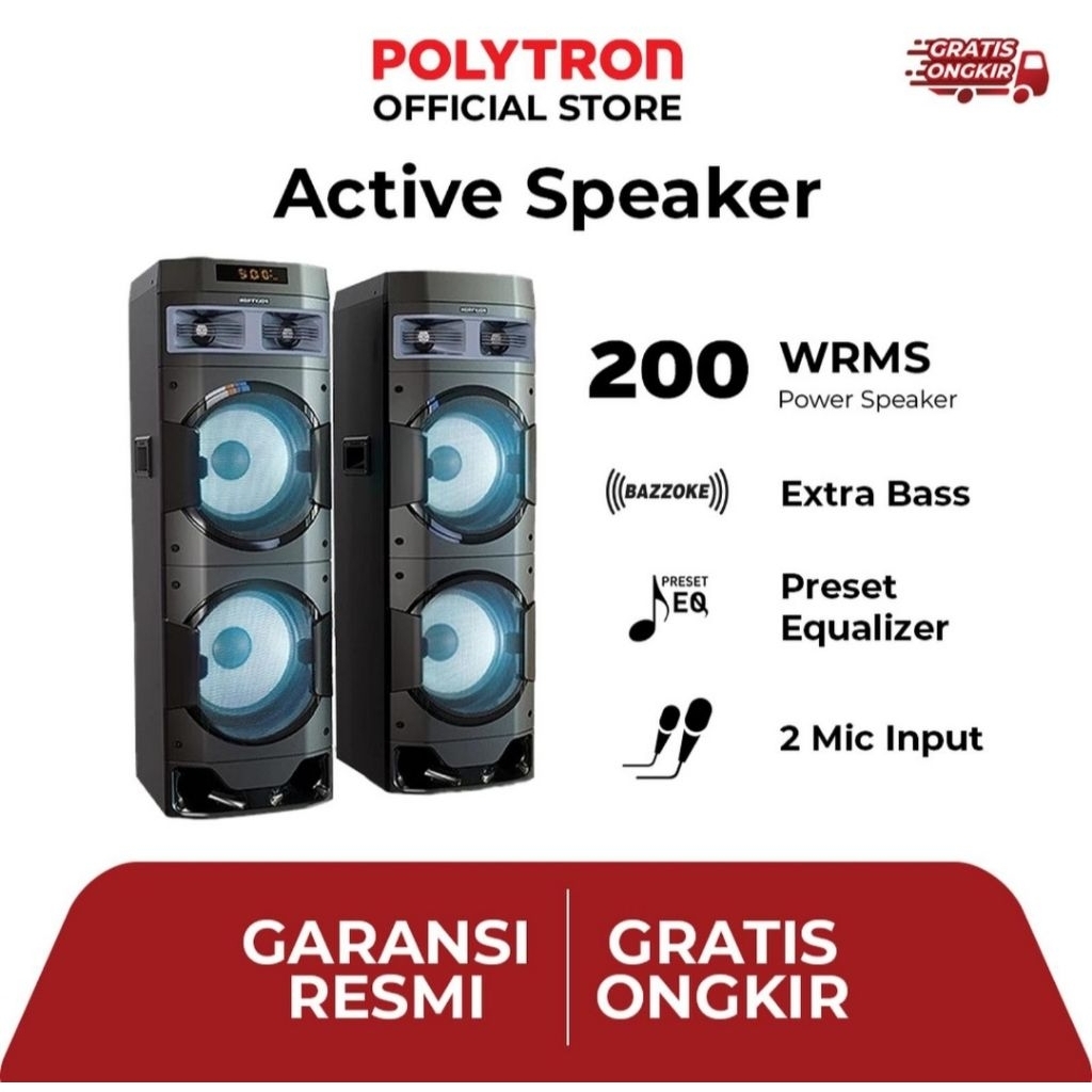 Speaker Aktif Polytron PAS-10DF22