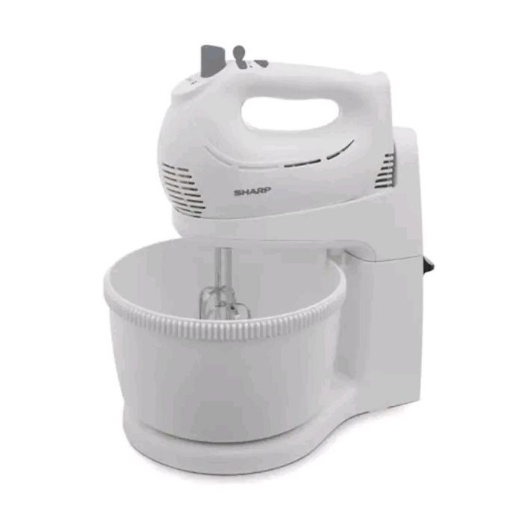 Stand Mixer Sharp EM-S53-WH | Pencampur EMS53WH EMS53 EMS 53 53WH comb