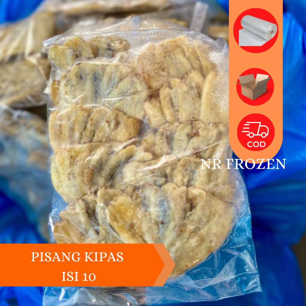 PISANG KIPAS FROZEN ISI 10Pc