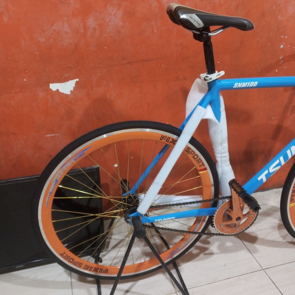 sepeda fixie tsunami fullbike