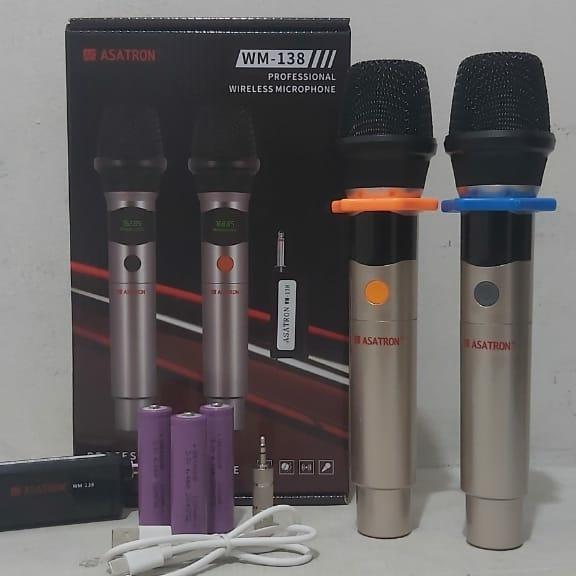Mic Asatron WM138 Mic original Asatron Mic speaker Asatron Mic Duet Asatron mic advance mic DAT mic 