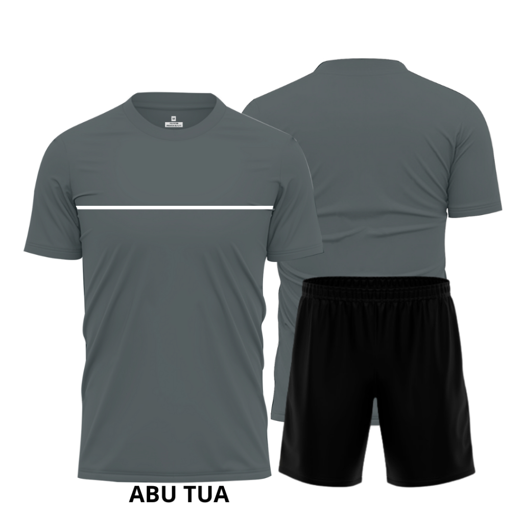 Setelan olahraga polos Seragam Olahraga TIM Futsal baju Celana Club Sablon Pundak SETOBL-PL014