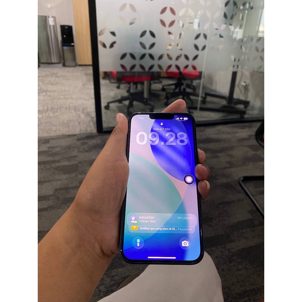 Iphone 13 128 Midnight Ibox Resmi Second terawat