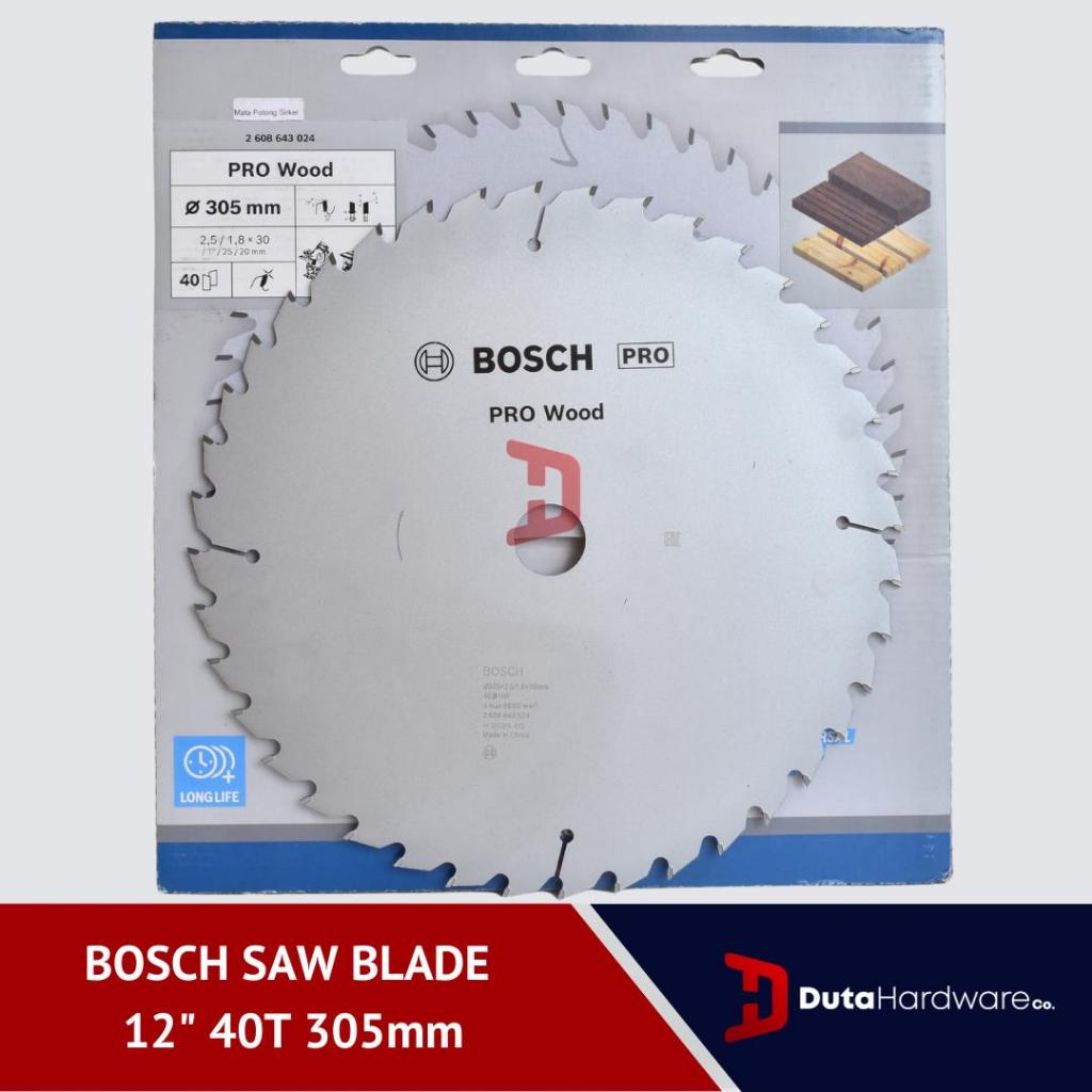 BOSCH SAW BLADE 12 inch 40T 305mm - Expert Wood