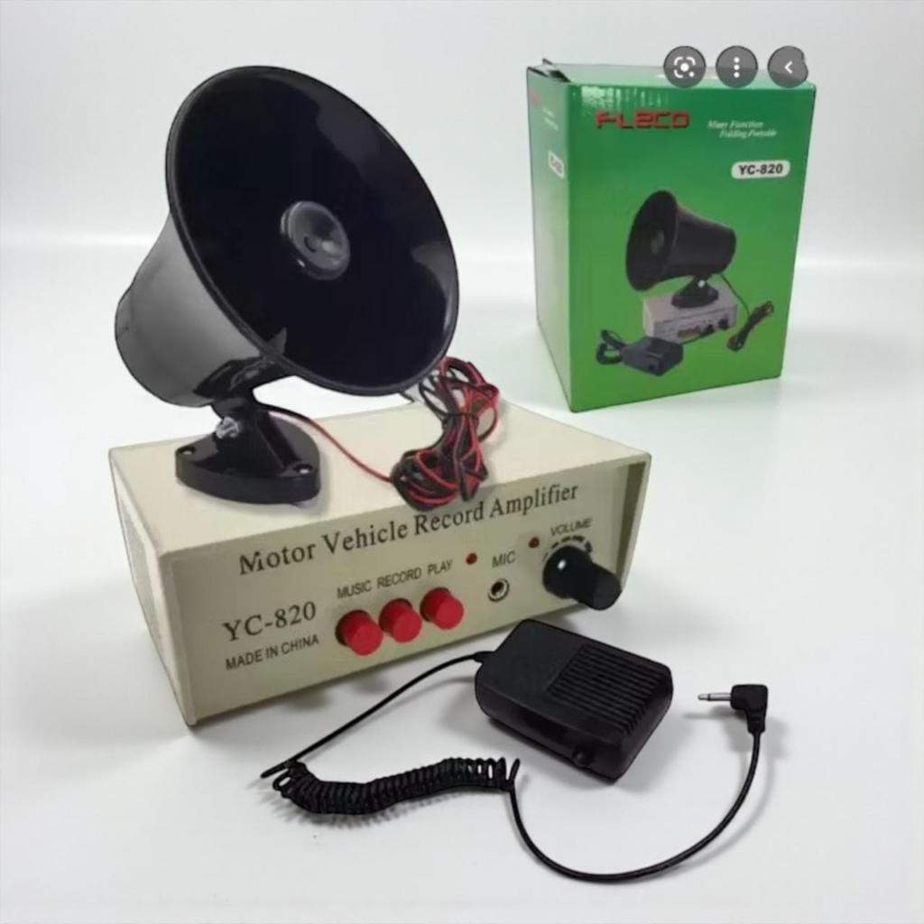 Toa Fleco YC 820 - Toa Rekam Mobil Fleco YC 820 - Megaphone Mobil - Pembesar Suara Fleco YC 820 | To