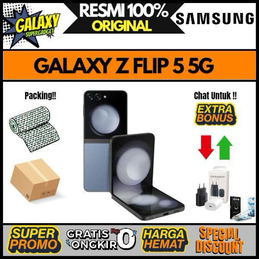 Samsung Galaxy Z Flip 5 5G 256GB Garansi Resmi