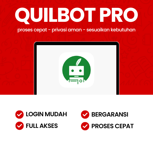 Quillbot Premium 1 Tahun Bergaransi - Parafrase indonesia dan inggis