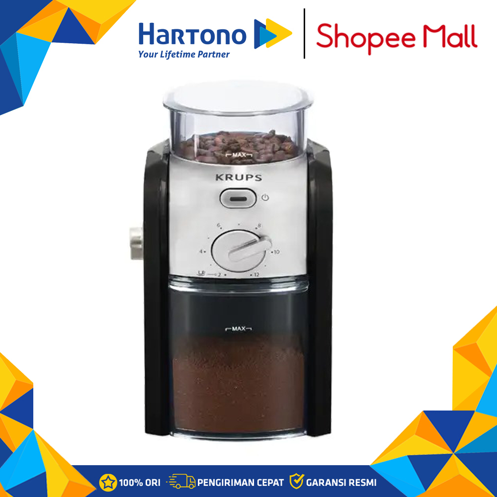 Krups Mesin Penggiling Kopi Coffee Grinder GVX231