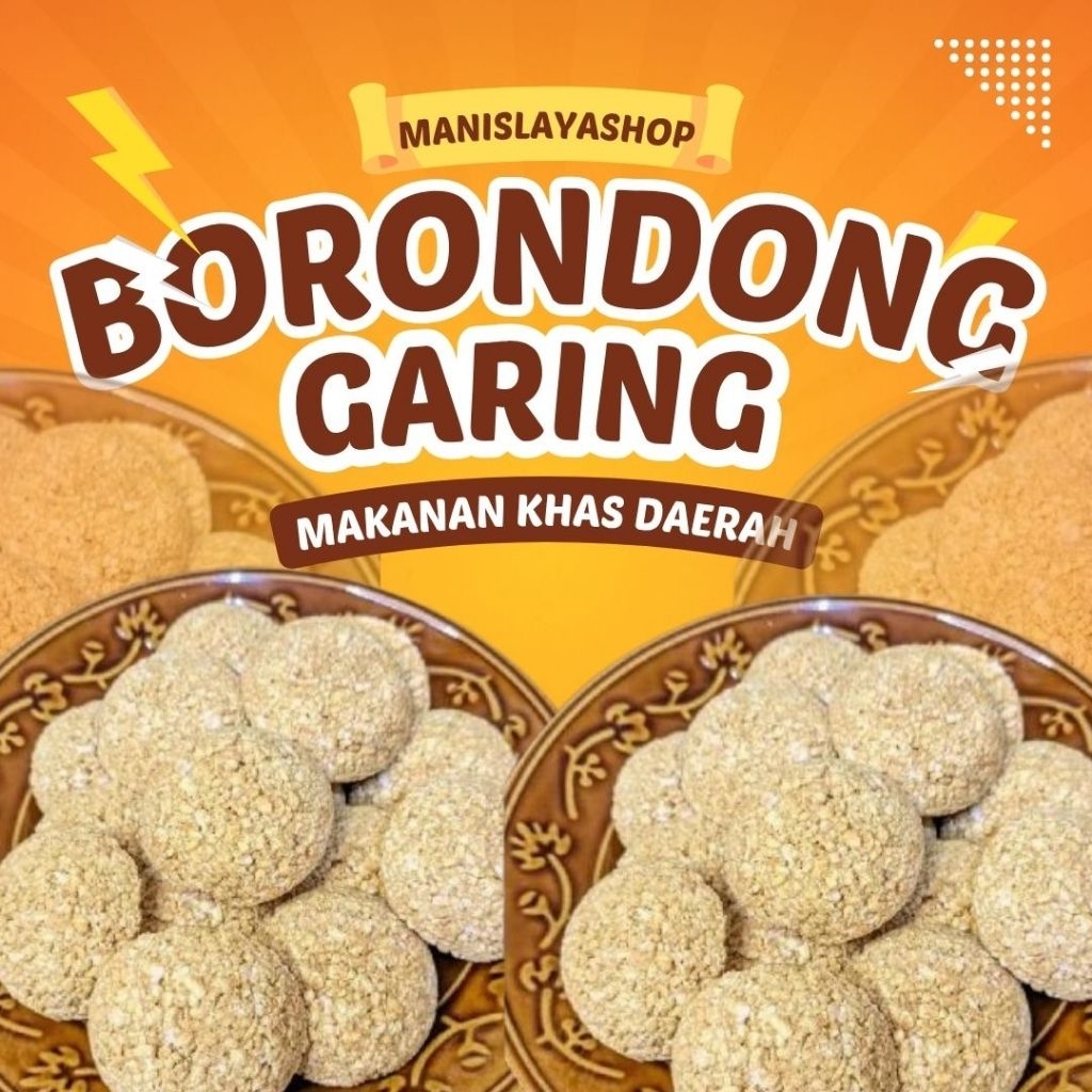 Borondong garing/enten khas Majalaya satu kemasan /Oleh oleh Sunda/Cemilan murah berkualitas/Makanan
