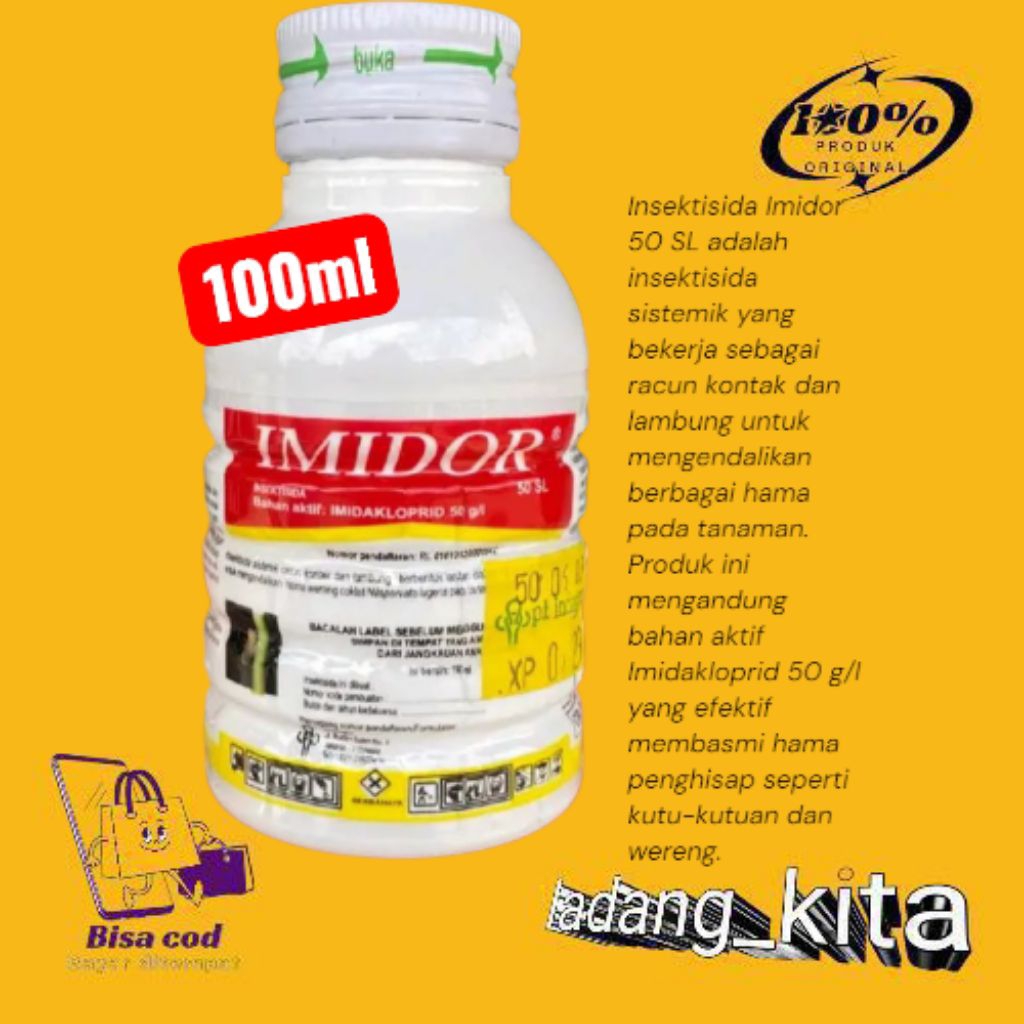 INSEKTISIDA IMIDOR 50 SL 100 ML