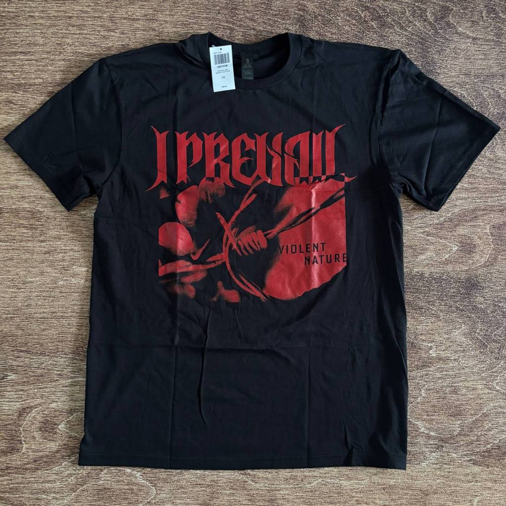 EXCLUSIVE KAOS BAND OFFICIAL I PREVAIL - NATURE BARBEDWIRE ORIGINAL MERCHANDISE