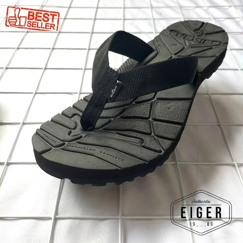 Sandal Eiger1989Sendal Jepit Pria Gunung Hiking Advanture High Quality Sandal Pria/Cowok Terbaru San