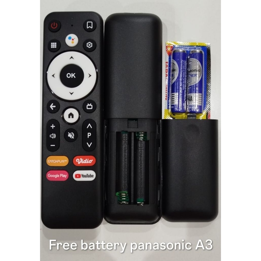 Remot untuk XL HOME/AKARI AX810/ADVAN AT01  dengan VOICE GOOGLE ORIGINAL/BARU