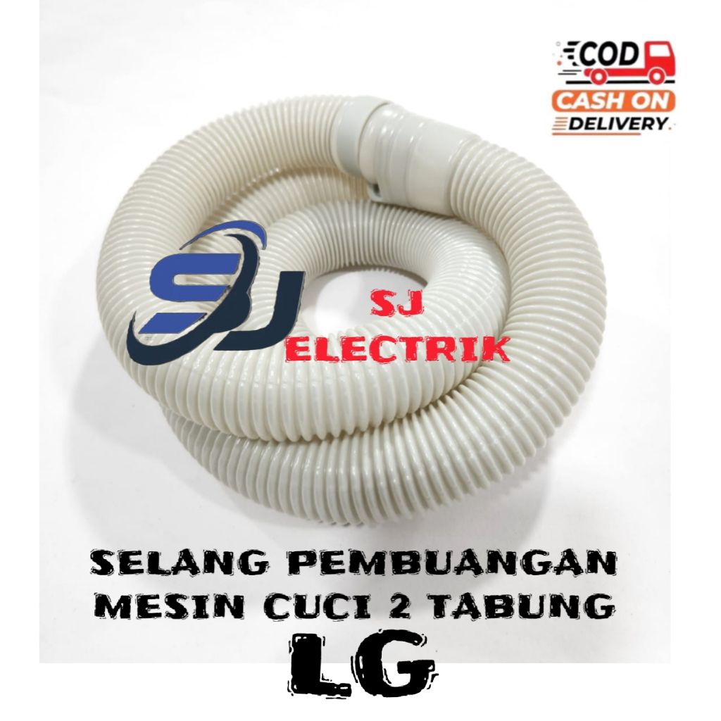 SELANG PEMBUANGAN AIR MESIN CUCI LG 2 TABUNG