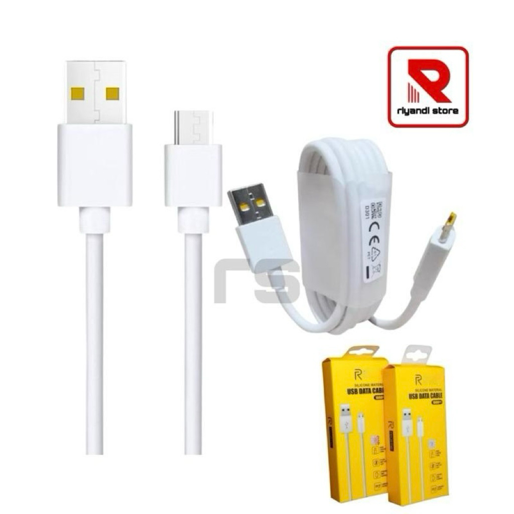 Kabel Data USB Realme C11 C12 C15 Original 100% Micro USB