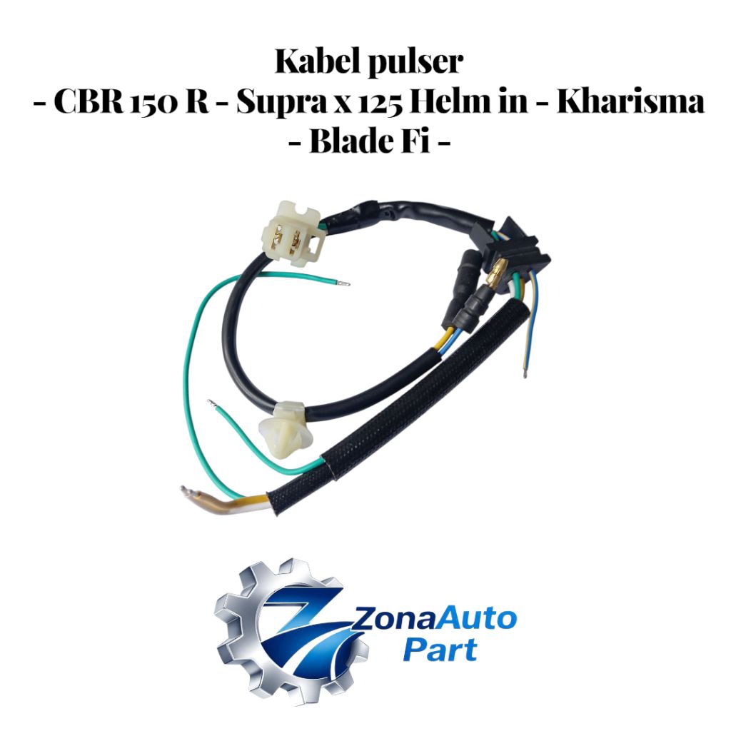 Kabel pulser CBR 150 R Supra x helm in Karisma Blade Fi original