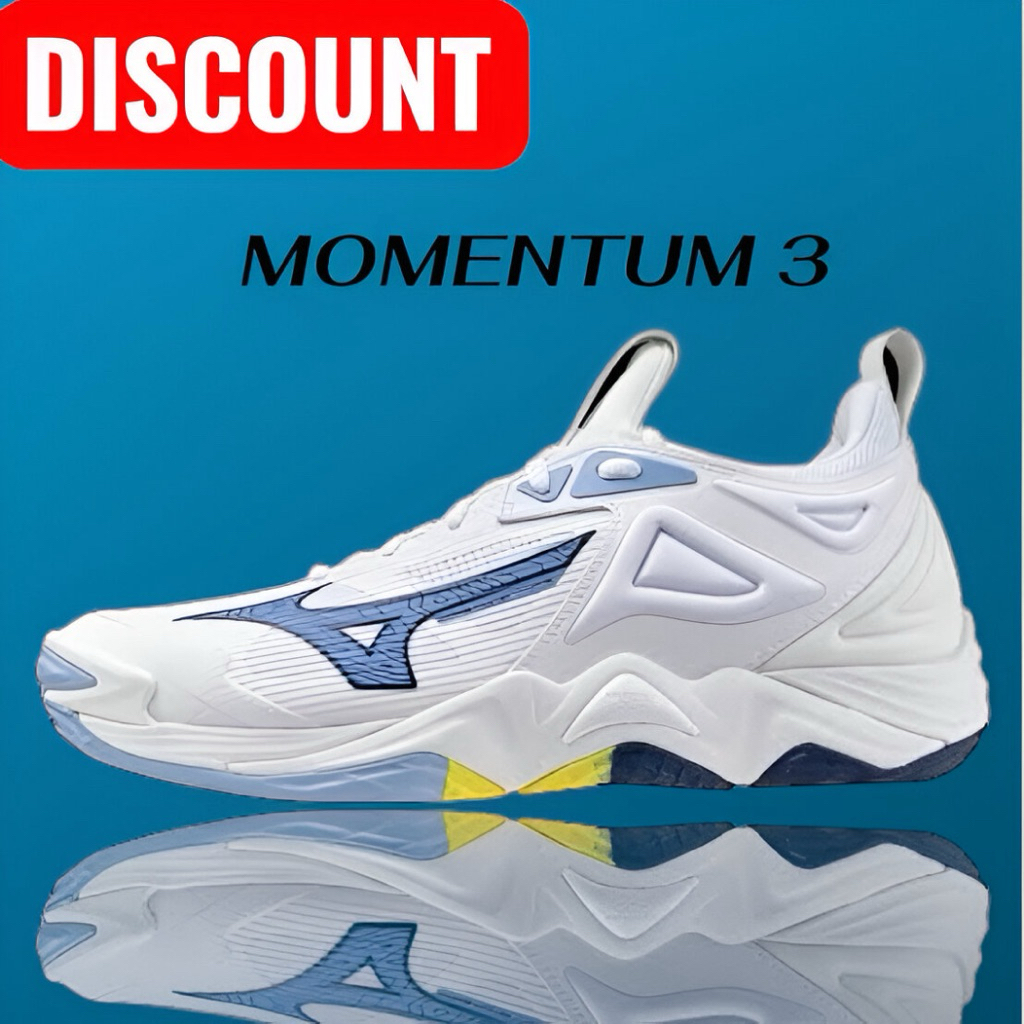 Sepatu Volly Mizuno momentum 3 Low Super Decit Sepatu volly Sepatu voli mizuno Sepatu Voly Sepatu Vo