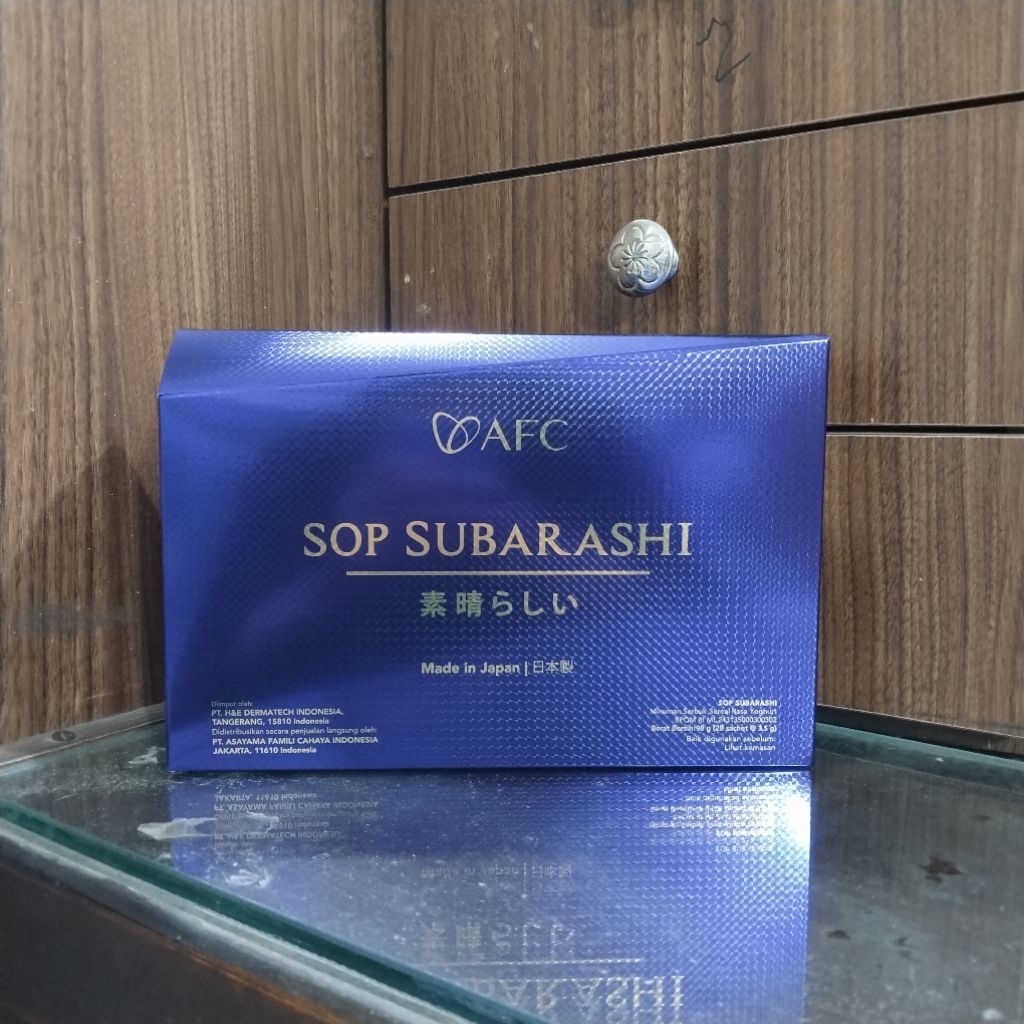 AFC SOP SUBARASHI (1box@28sachet)