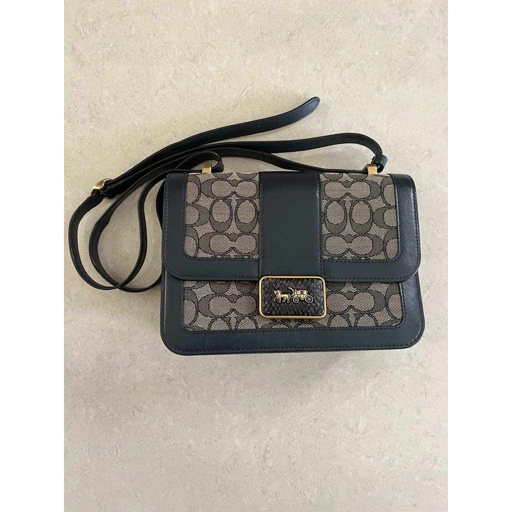 Preloved Coach Allie Convertible Shoulder Bag