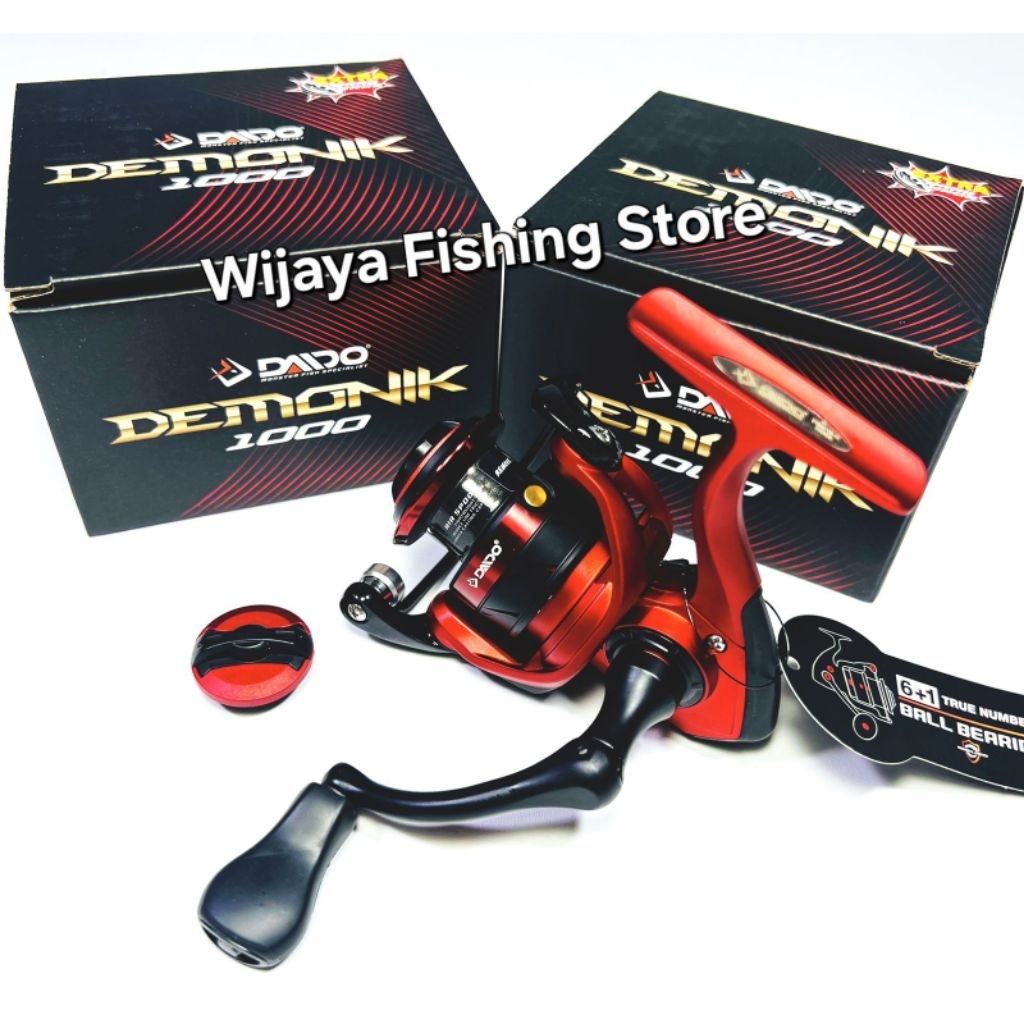 Reel Pancing Daido Demonik 1000 2000 3000 4000 6000 POWER HANDLE SEAL DI TUTUP SPOOL
