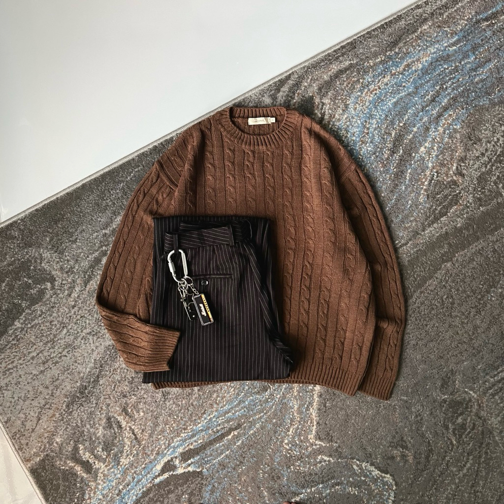 KNIT SWEATER JACKPOT