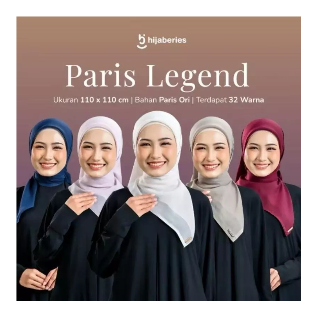 Paris Legend Hijaberies Free (Pouch Hijaberies)