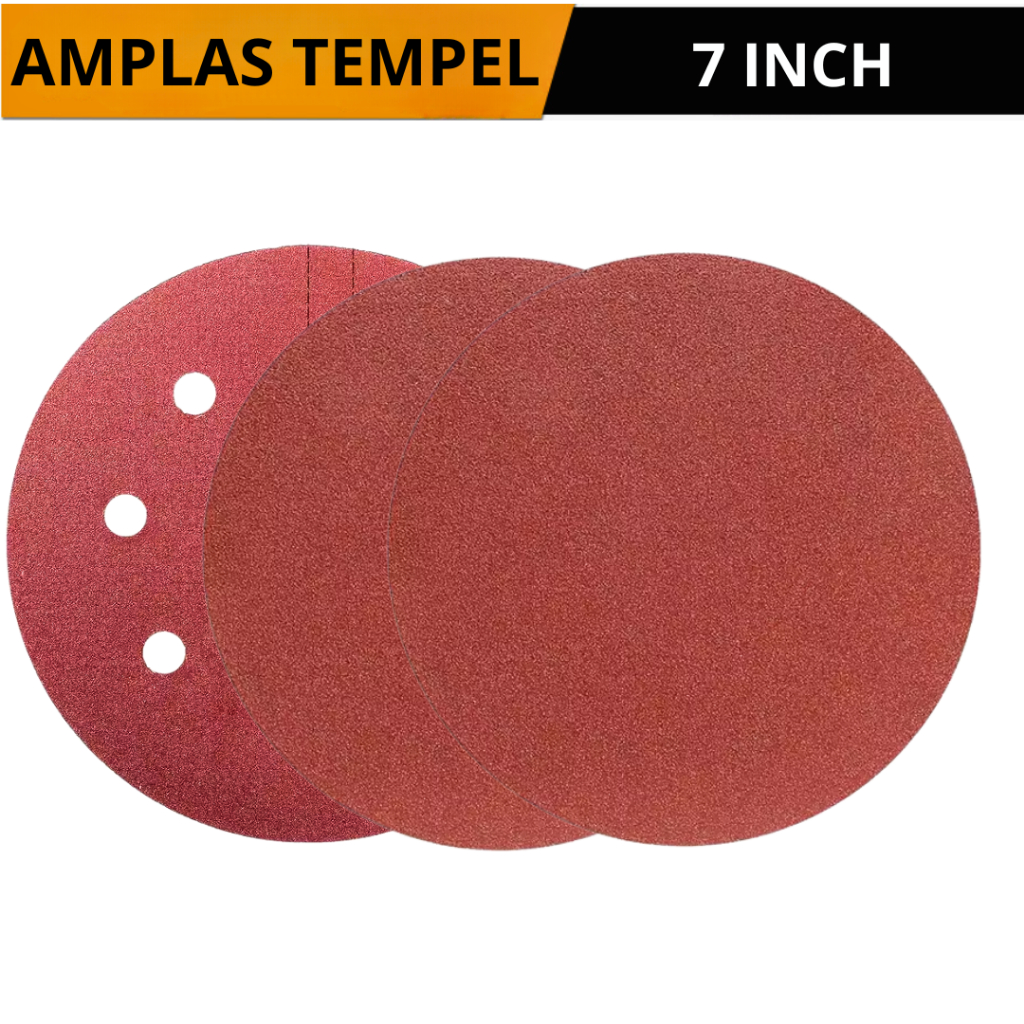 Amplas Tempel 7 Inch Amplas Bulat Poles Amplas Mesin Poles - 7 Inch