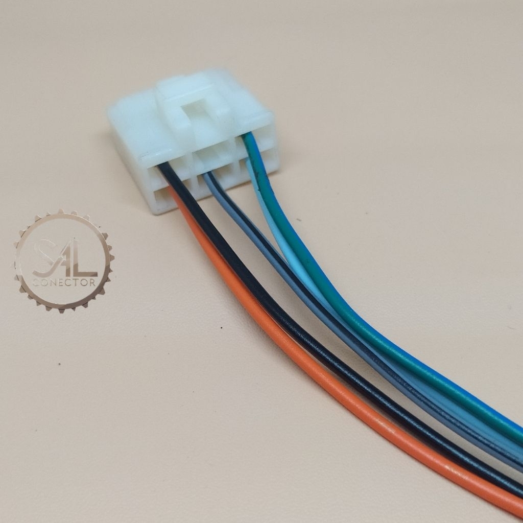 SOCKET SOKET KABEL KIPROK REGULATOR  HONDA OLD CB 150R OLD CBR 150R CRF 150L ORIGINAL