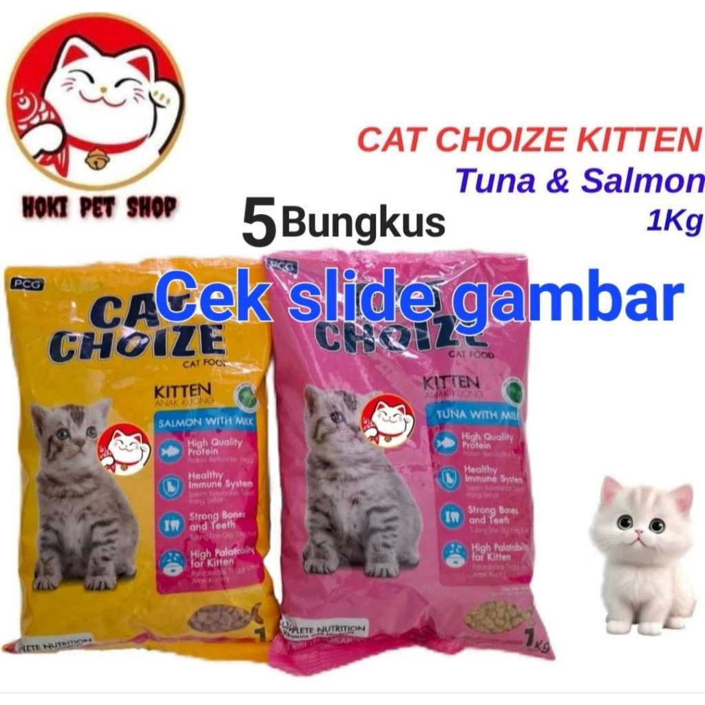 Cat Choize Kitten Isi 5 Bungkus ( 5 KG )