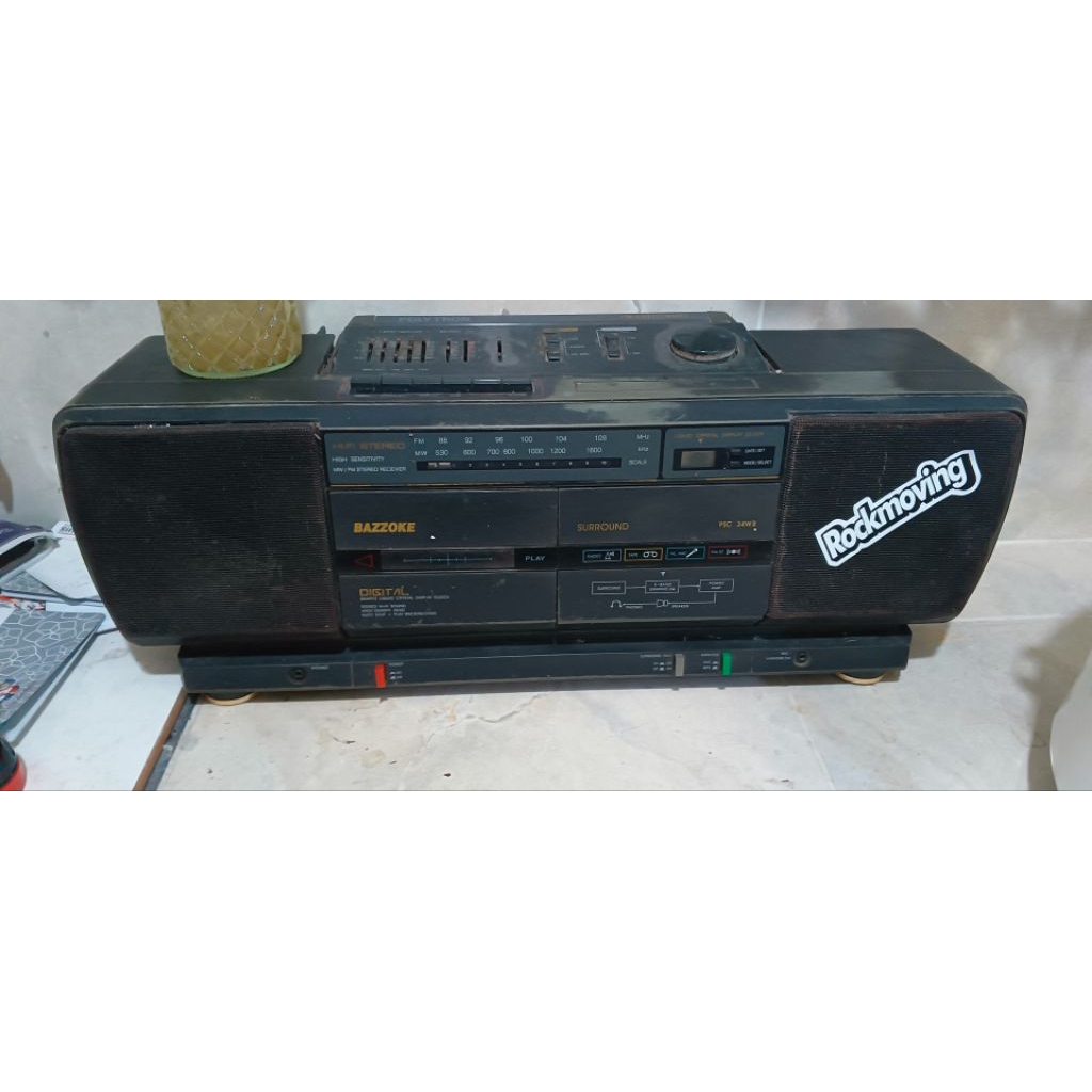 Tape Recorder/Radio Cassete Polytron Bazooke Surround PSC 34WB