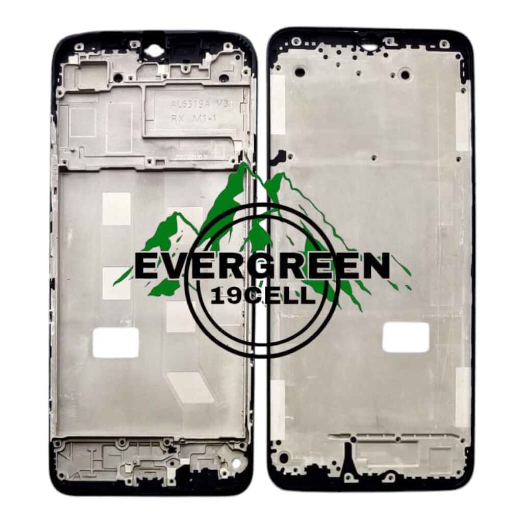 FRAME LCD OPPO A17 / OPPO A17K ( hitam ) DUDUKAN TATAKAN TULANG TENGAH LCD OPPO A17 K / A17