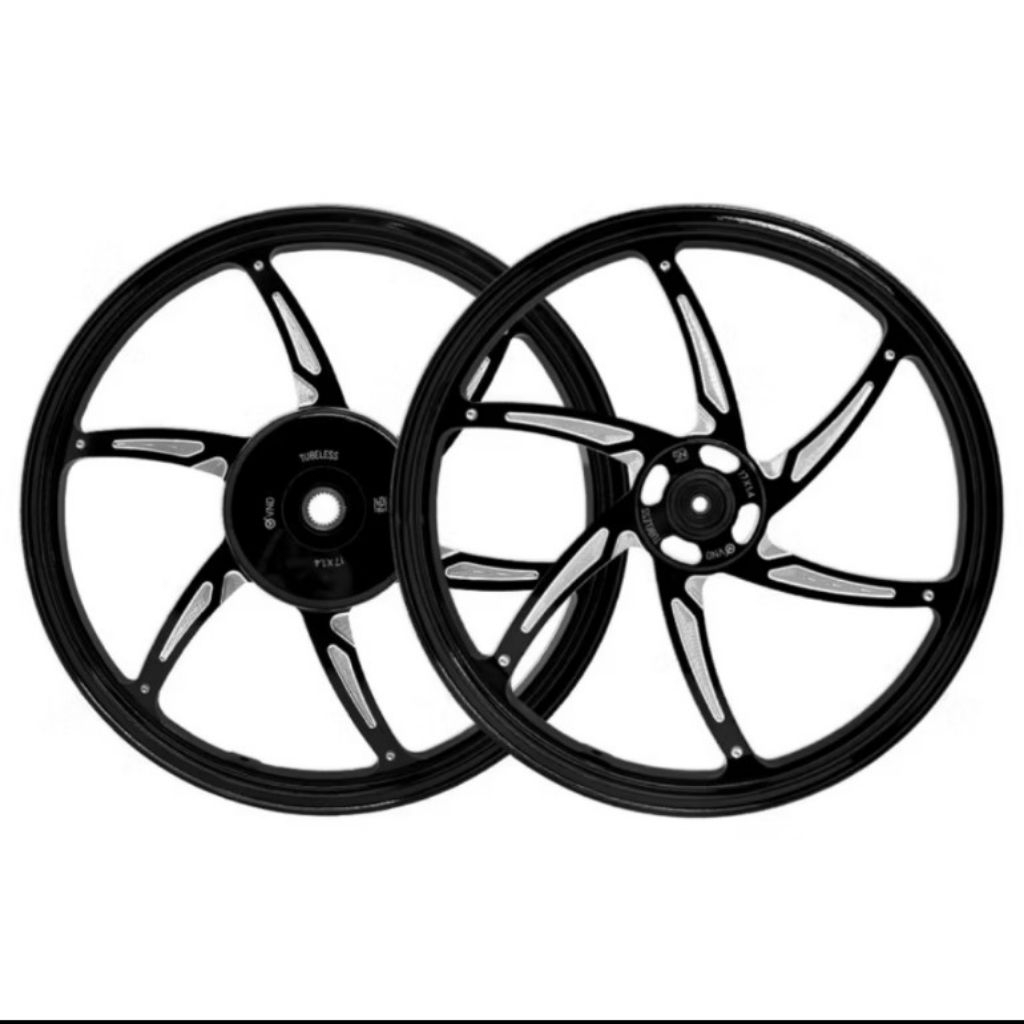 VELG VND RACING SIX STAR V2 RING 17 UKURAN 140-17 - 140-17  ORIGINAL VARIO 110/BEAT/SCOOPY/VARIO 125