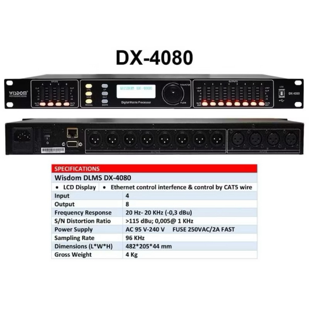 Dlms wisdom DX 4080