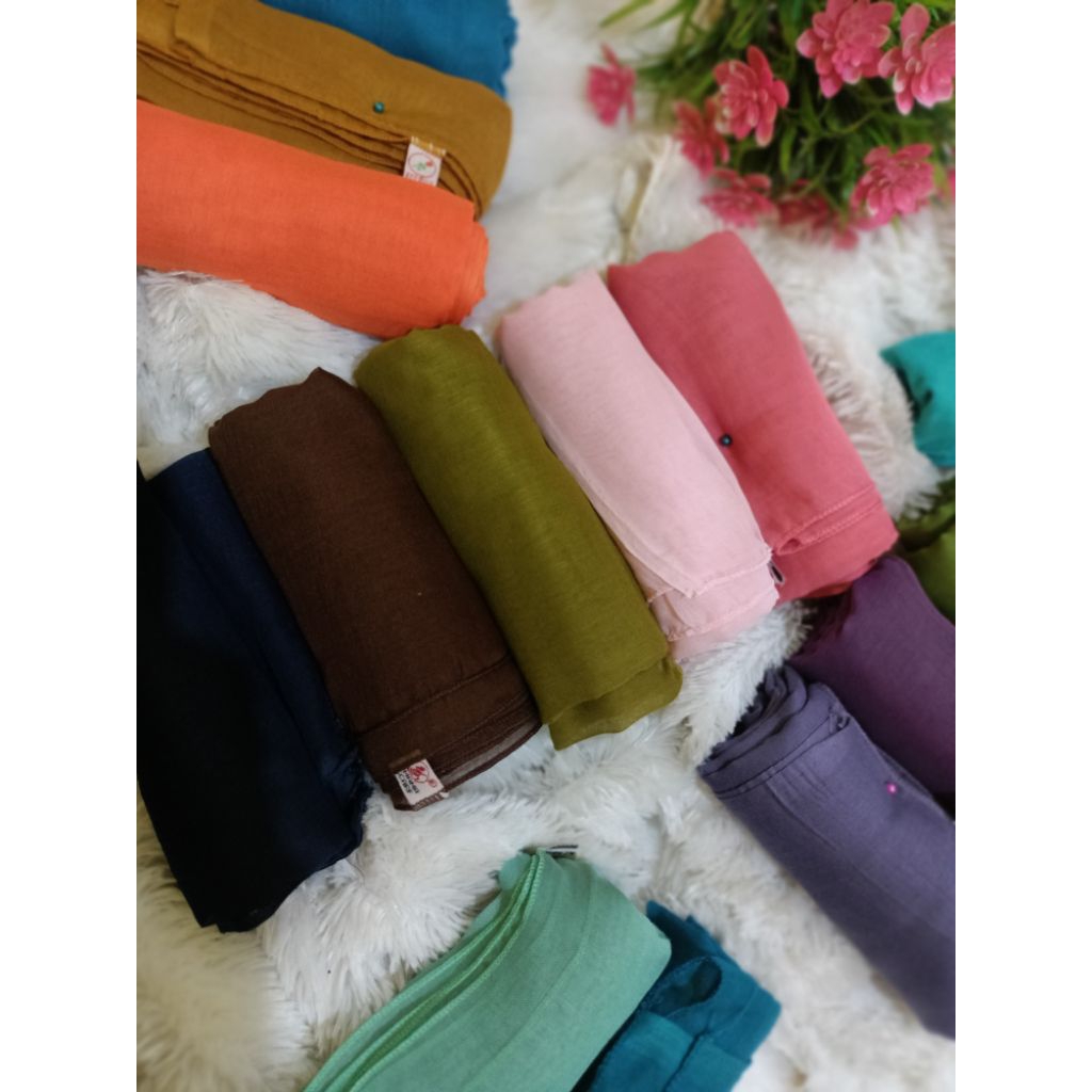 promo jilbab segiempat paris jadul