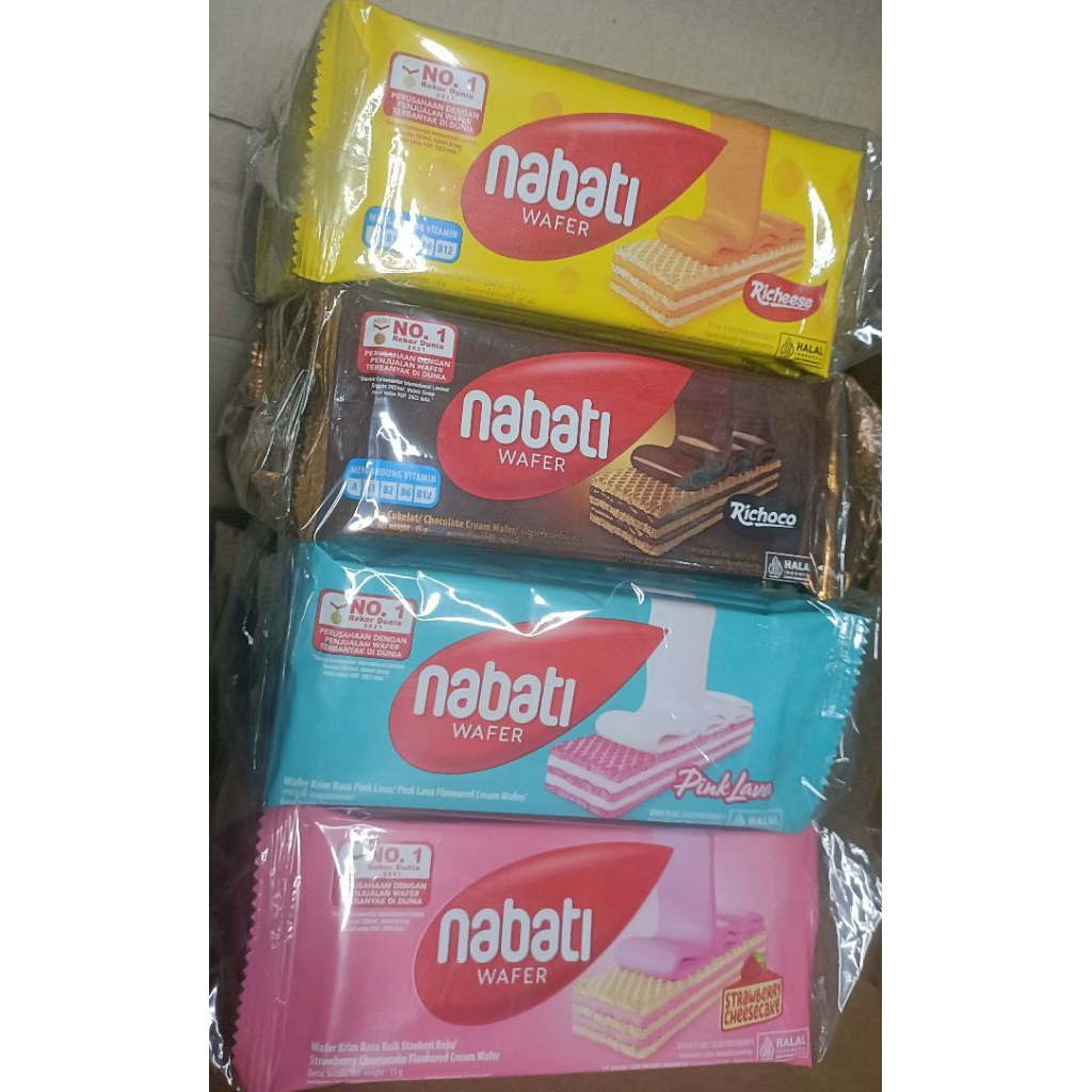 WAFER NABATI 1000 1 PAK ISI 10 PCS