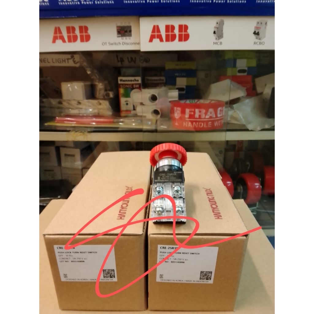 emergency Push button