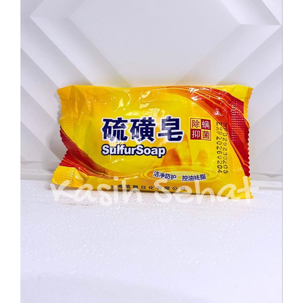 Sulfur Soap Sabun Mandi Sulfur