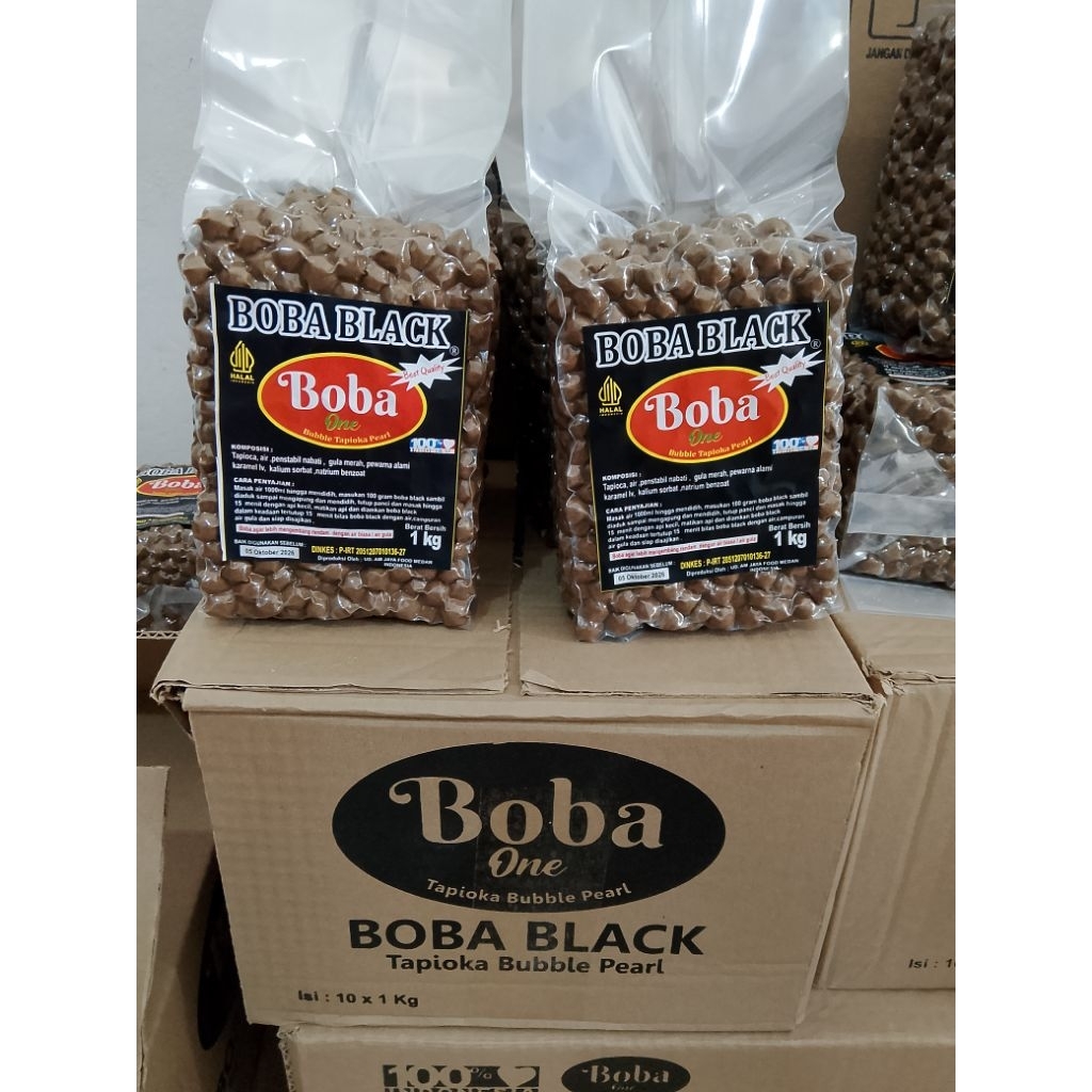 Boba black 1 kg Boba tapioca