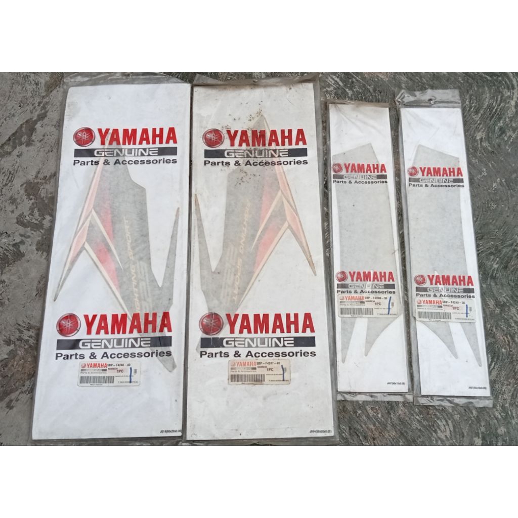 Yamaha Scorpio Z 2004 striping scorpio 2004 sticker scorpio original