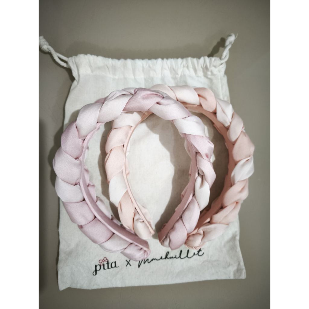 Handmadepita x Mmehuillet Marshmallow Braid Bando 2 pcs